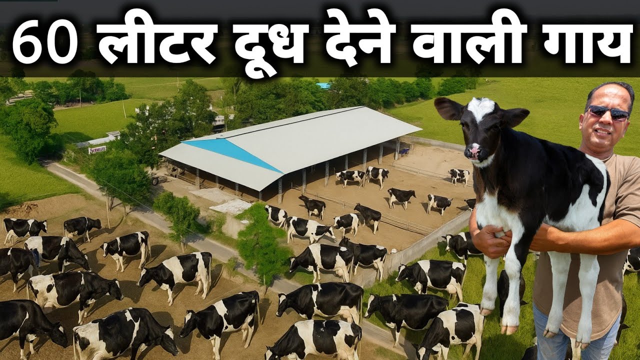 पशु का दूध कैसे बढ़ाएं | HF Cow Farm | Dairy Farming