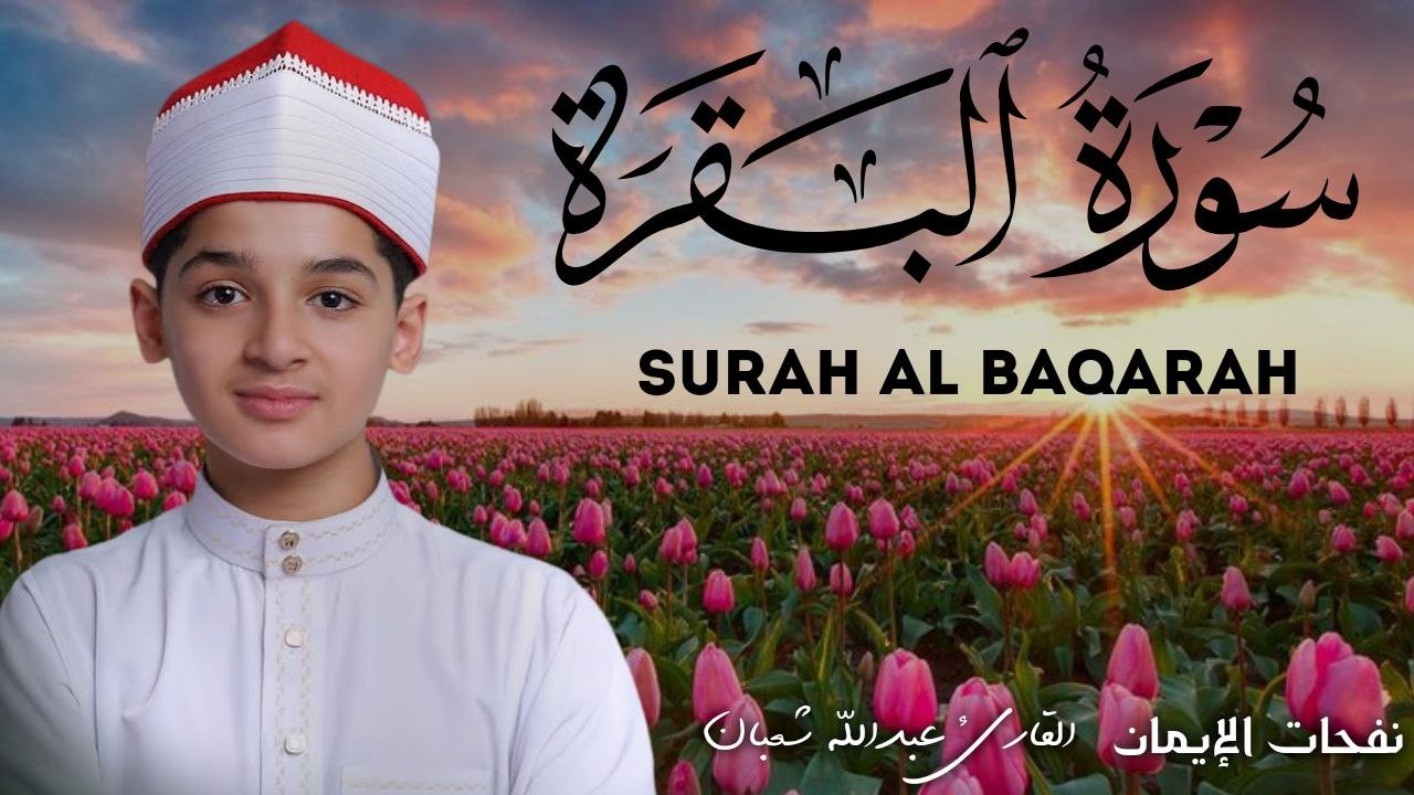 سورة البقرة كاملة || لطرد الشياطين وتحصين المنزل || الطفل القارئ عبدالله شعبان ||  Surat Al Baqarah