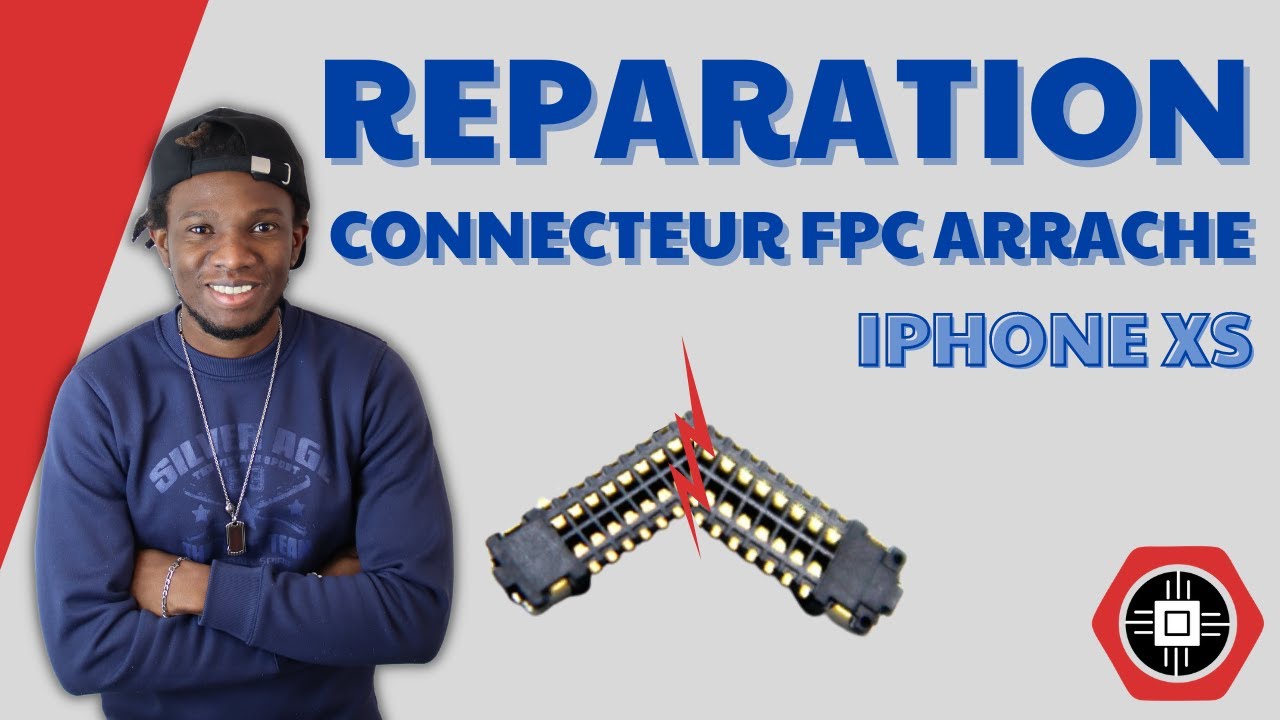 🧶REPARATION CONNECTEUR FPC ARRACHE - IPHONE XS - COMMENT RETIRER LE CONNECTEUR EN TOUTE SECURITE ⛑