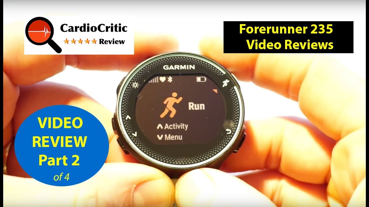 Forerunner 235 / 230 Part 2 - Exercise Mode - functions & features for running
