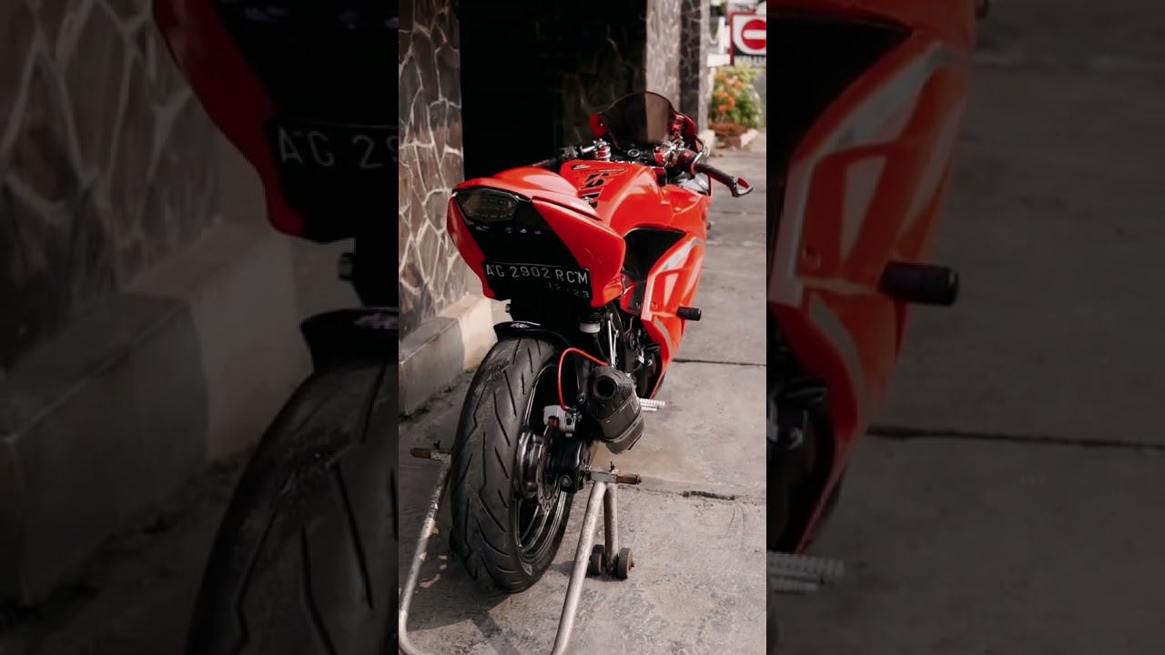 Ninja 250 karbu ganteng modifikasi