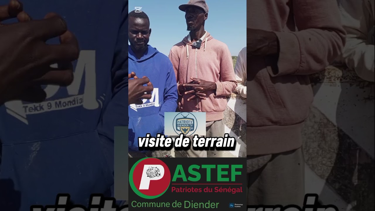 Visite de terrain pastéf Commune de Diender 