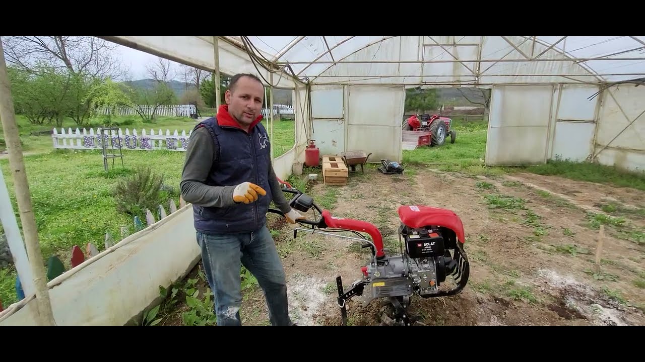 ÇAPA MOTORU İLE SERA ÇAPALAMA