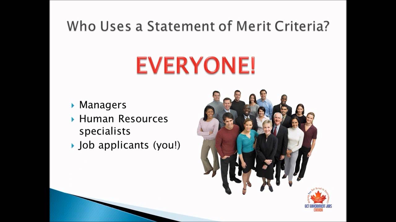 Statement of Merit Criteria: The Critical Document for a Successful Government Job Search