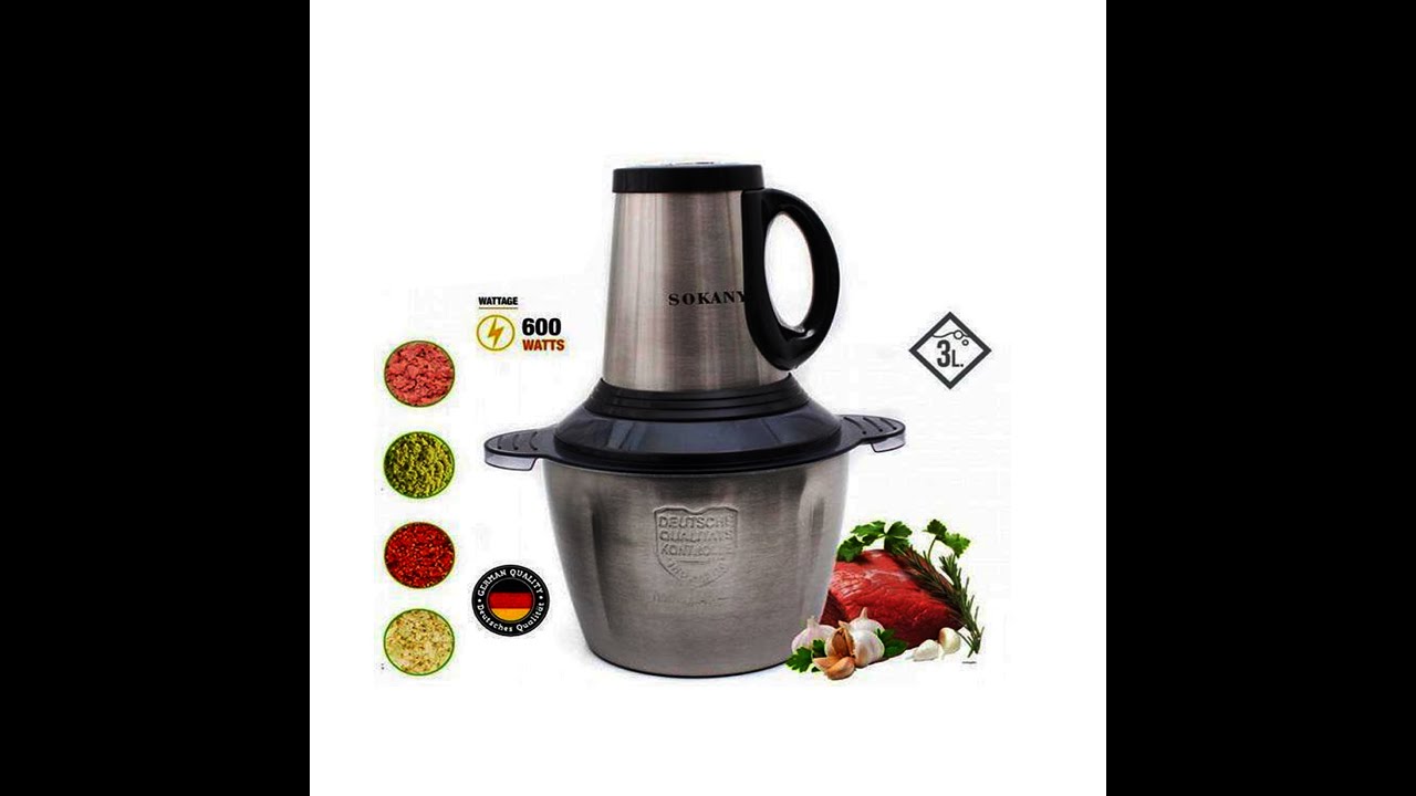Picatodo SOKANY Acero Inoxidable 3 Litros