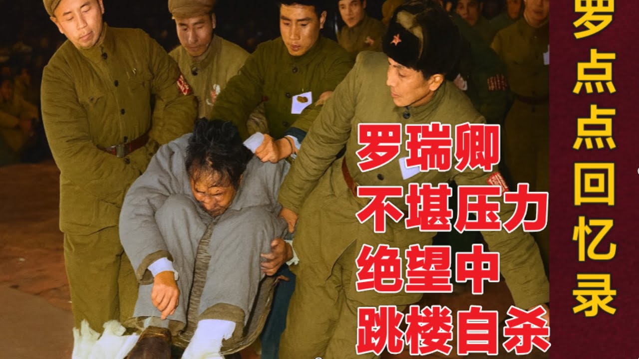 罗点点回忆 | 不堪压力  罗瑞卿错误选择跳楼 | 后遭轮翻批斗 #文革#彭罗陆杨 (中文字幕)