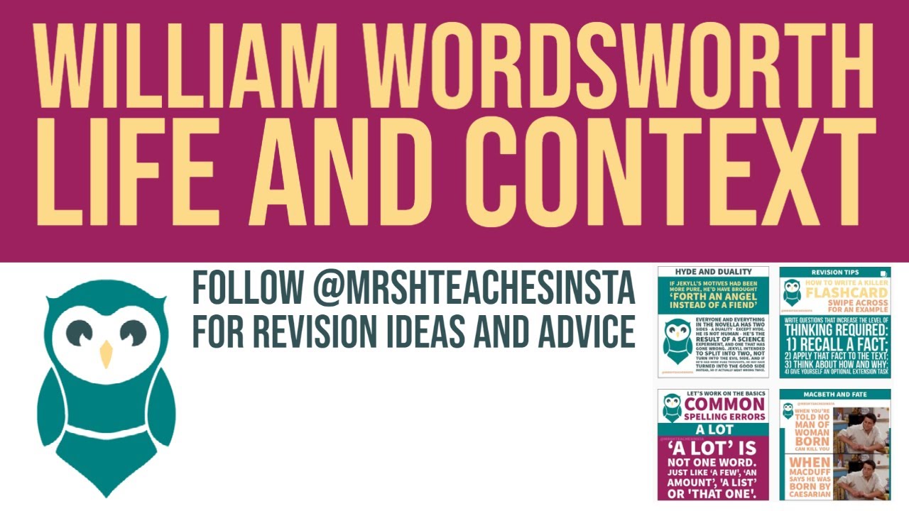 L6 Wordsworth Life and Context