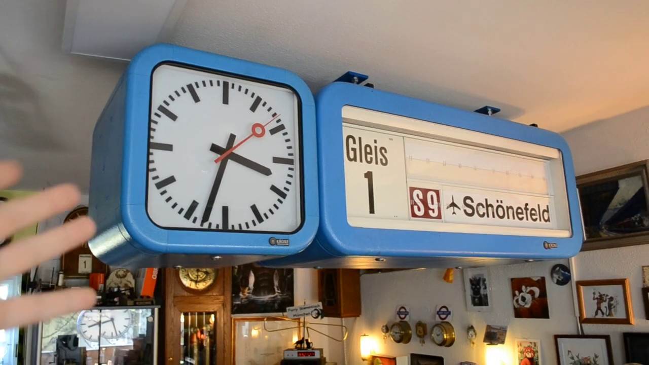 Würfeluhr für den berliner Fallblattanzeiger