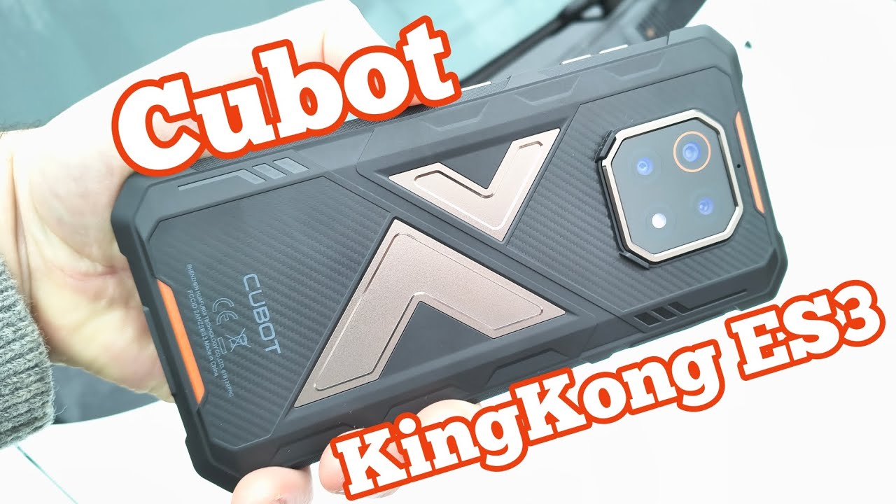 "Броник" Cubot KingKong ES3, 6/256, 10200 mAh, Unisoc T615, NFC, 120 Hz. Знакомимся! 