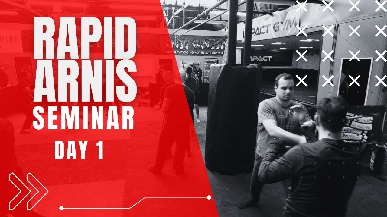 Day 1 Highlights – Rapid Arnis Seminar 2025 | Essential Skills, Drills & Range Adaptation
