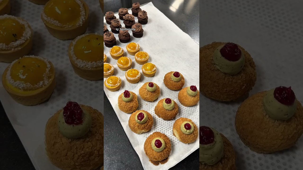 Empiezan las preparaciones para el postre especial de año nuevo 🎉🎊🇫🇷