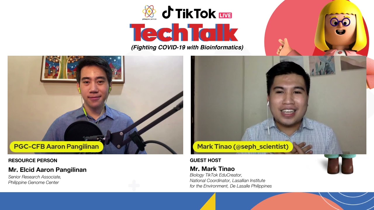 DOST-PCIEERD, Pinoy Science Bioinformatics TechTalk