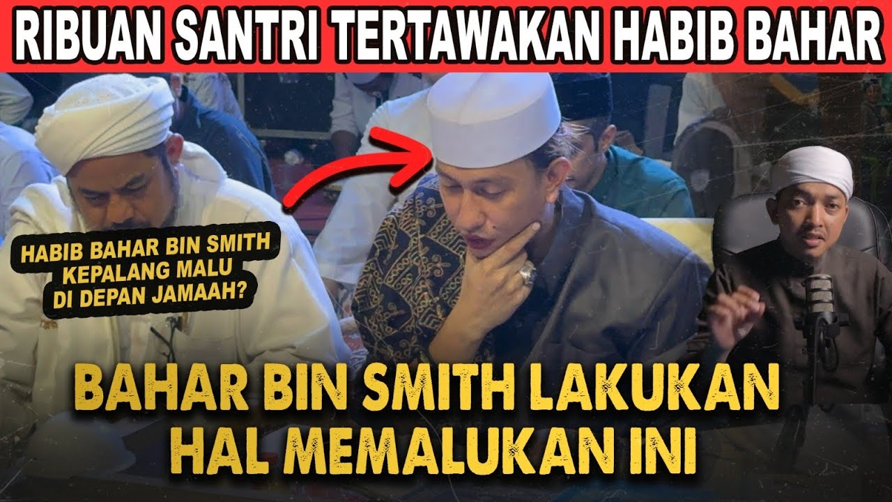 Habib Bahar Ditertawakan Ribuan Santri Karena Salah Baca Kitab, Hasil Mondok 18 Tahun Kok Begini?