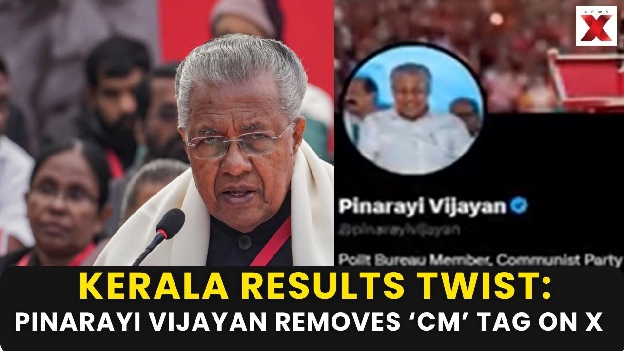 Kerala Assembly Election Results: Pinarayi Vijayan Updates X Profile, Drops 'CM' Tag | NewsX