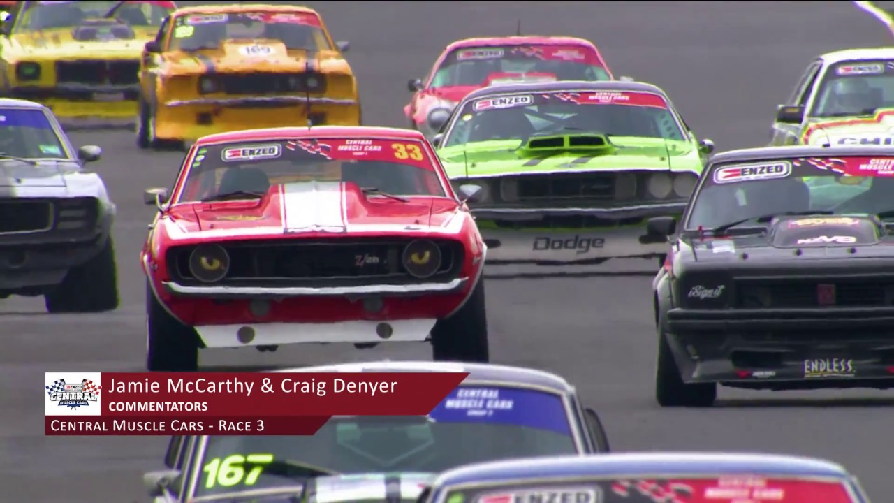 Hampton Downs -  Central Muscle Cars + Fast & Furious Highlights