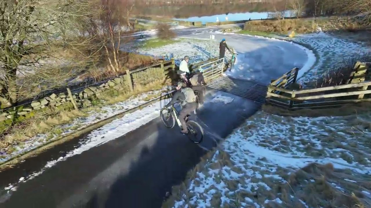 Fresh & Frozen Group Ride Around Piethorne Reservoir ❄️❄️❄️