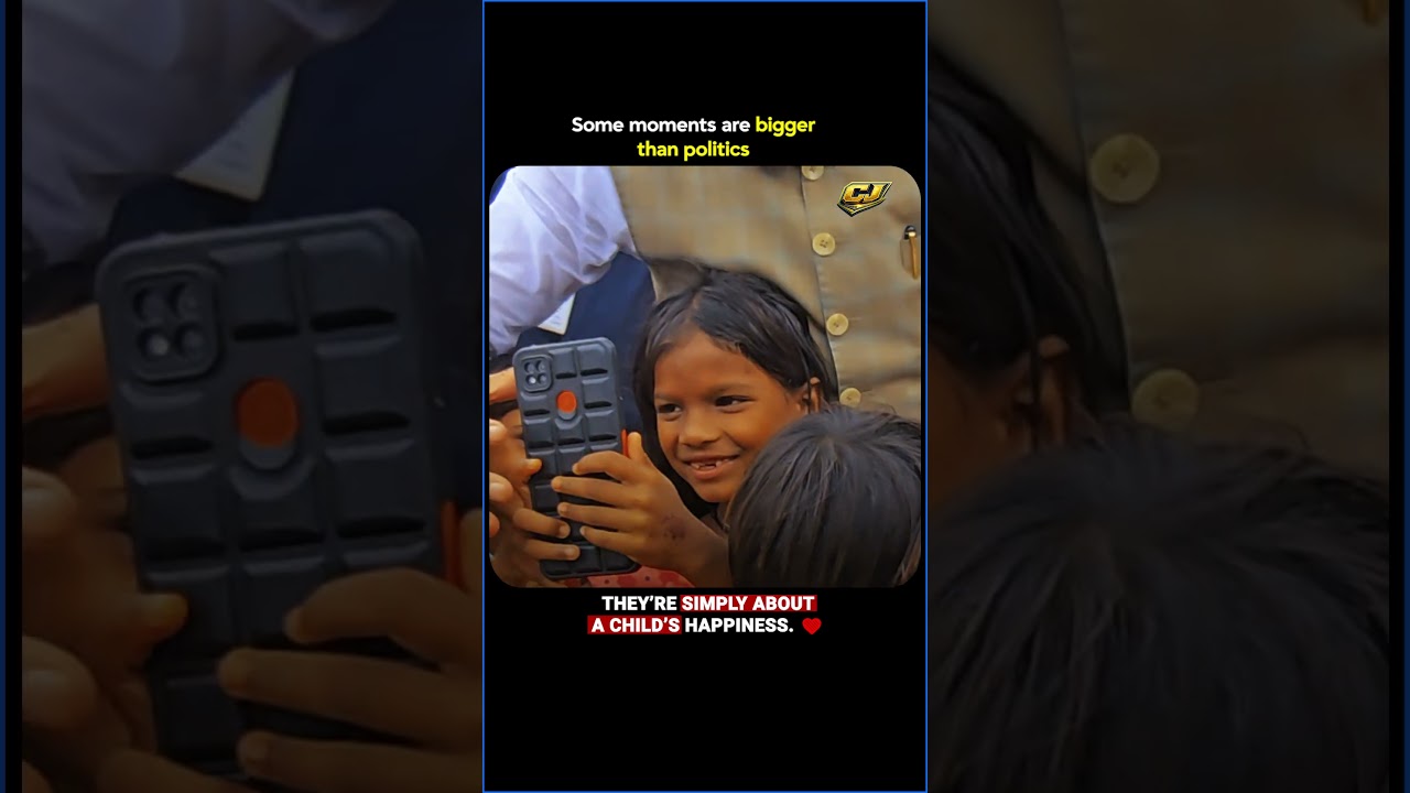 Children wanted just 1 selfie with CM Mohan Yadav and what happened next made this moment special❤️