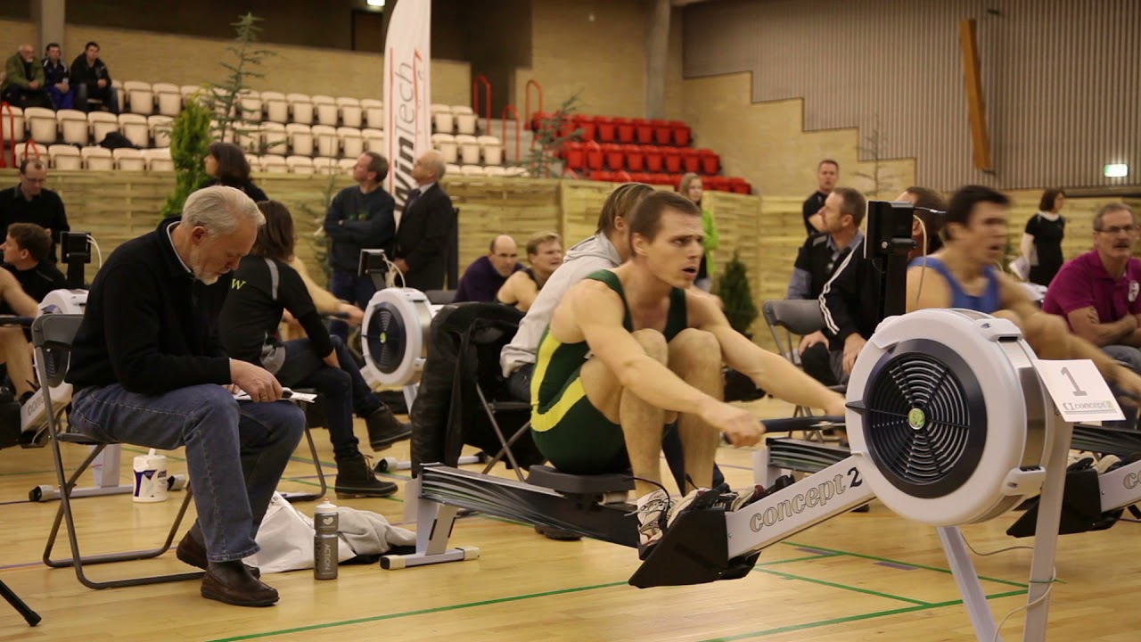 Henrik Stephansen at the 'Open Danish Indoor Rowing Championships' 2011
