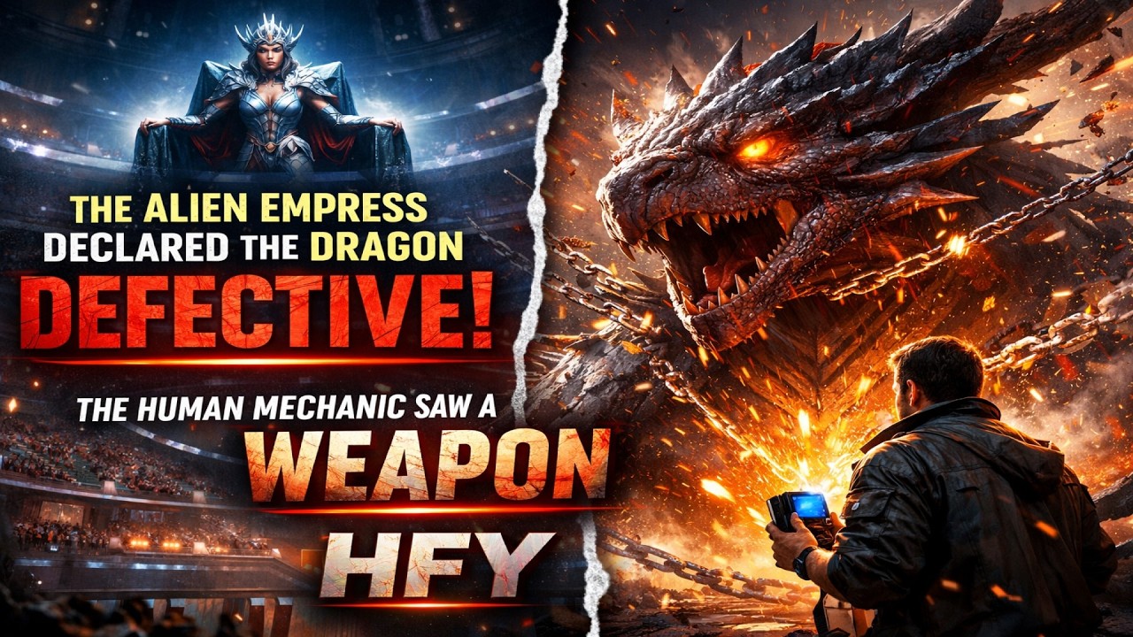 The Alien Empress Declared the Dragon Defective — The Human Mechanic Saw a Weapon | HFY
