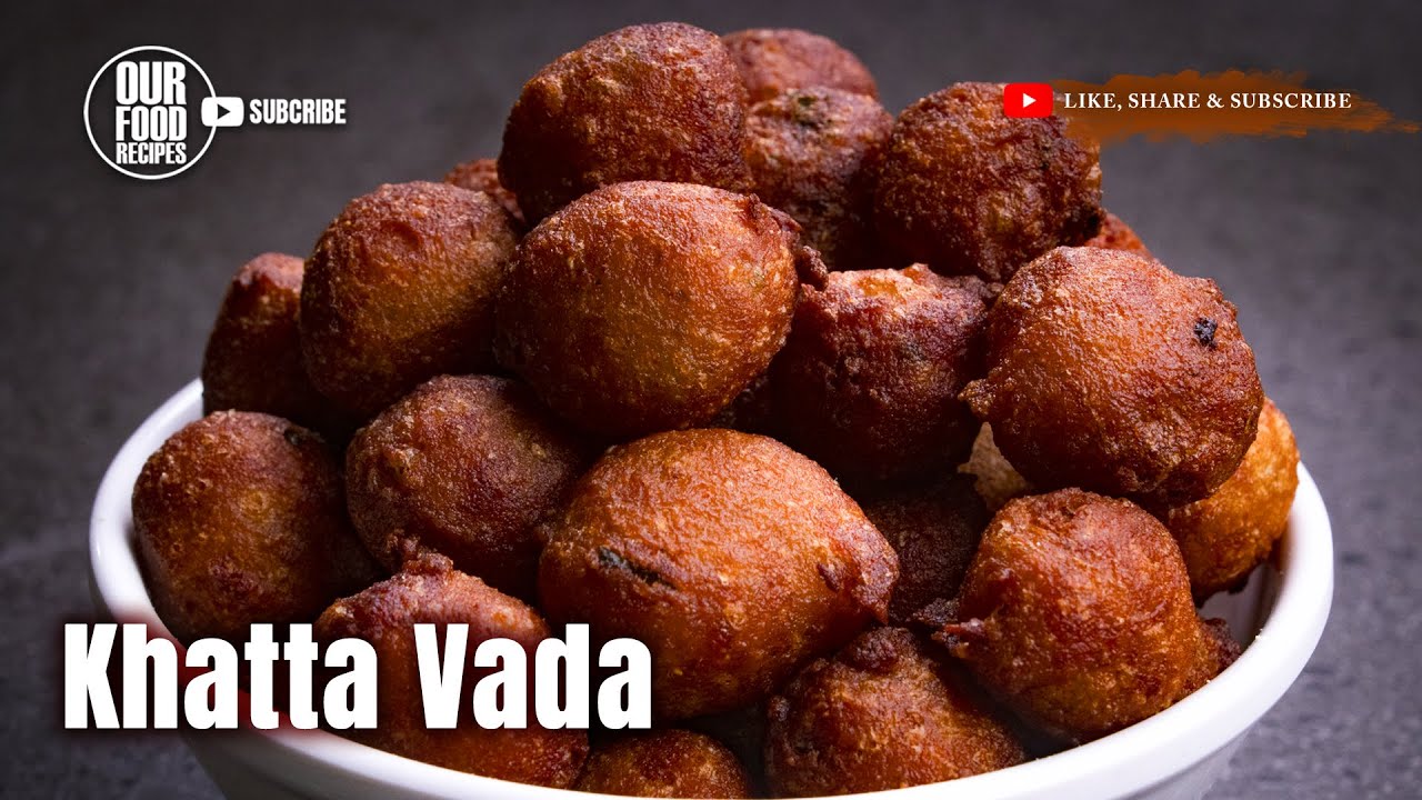 Jowar Vada I Khatta Vada I Desai Vada Recipe