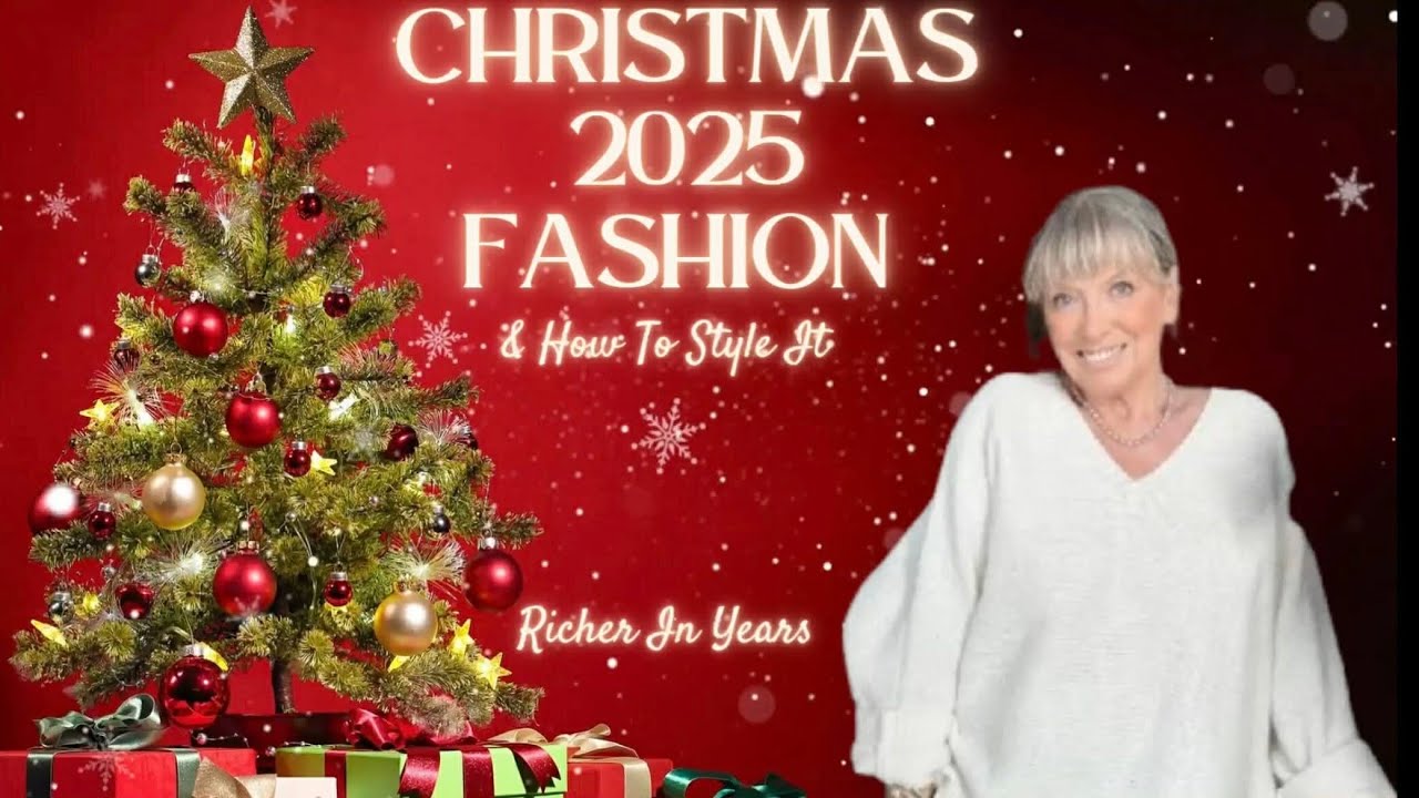 Стиль не имеет возраста: рождественская мода, которую я обожаю в 76 лет ❤ 🎄🎄🎄 ✨