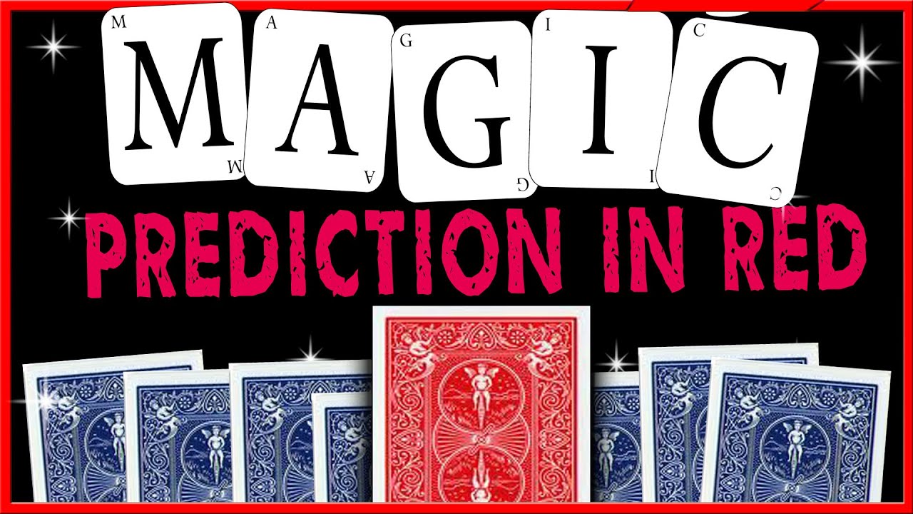 Predict a Red Card | Close up Card Trick | Easy to Learn and Perform Magic