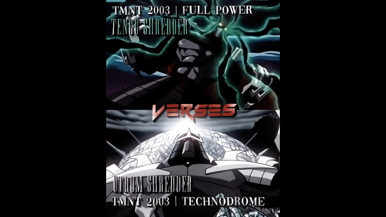 Tengu vs Utrom Shredder | #tmnt #alightmotion #wis #1v1 #edit
