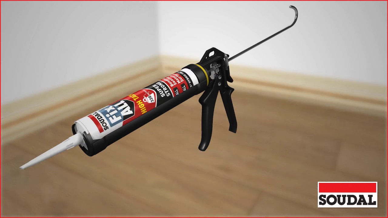 Soudal zeigt: Montage von Sockelleisten