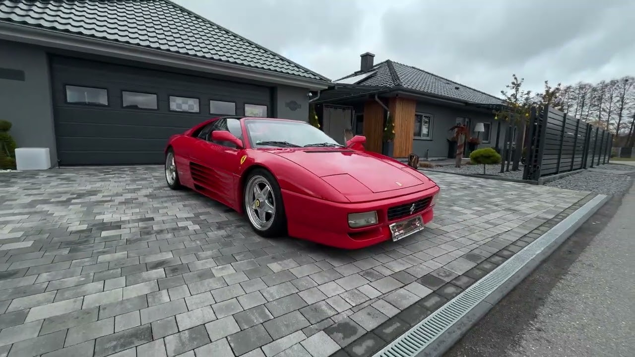 Ferrari 348 TS (1992) - Walkaround, Interior & Sound