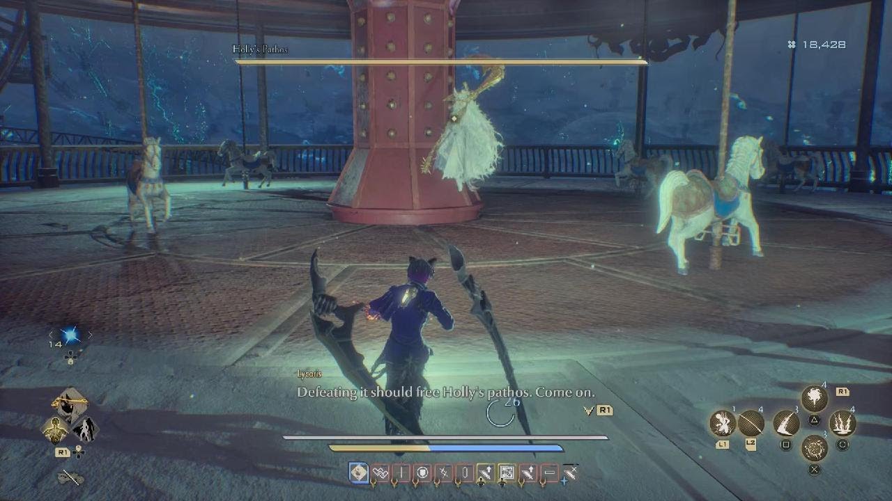 CODE VEIN II Holly's Pathos - Snowy Mountain Amusement Park