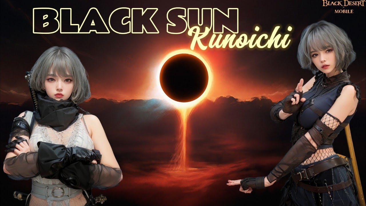 Black Desert Mobile | KUNOICHI | BLACK SUN HIGHLIGHTS