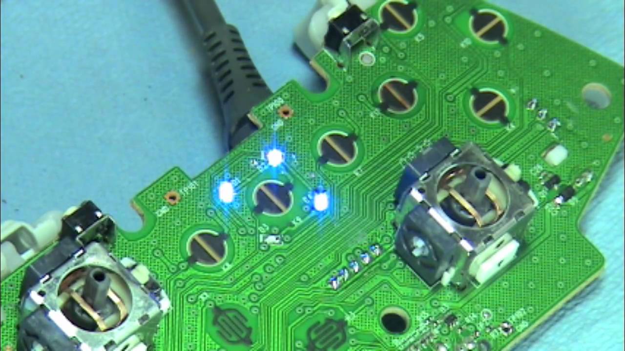 How To Replace The LEDs On An Xbox 360 Controller - Part 2 - By MyCustomXbox