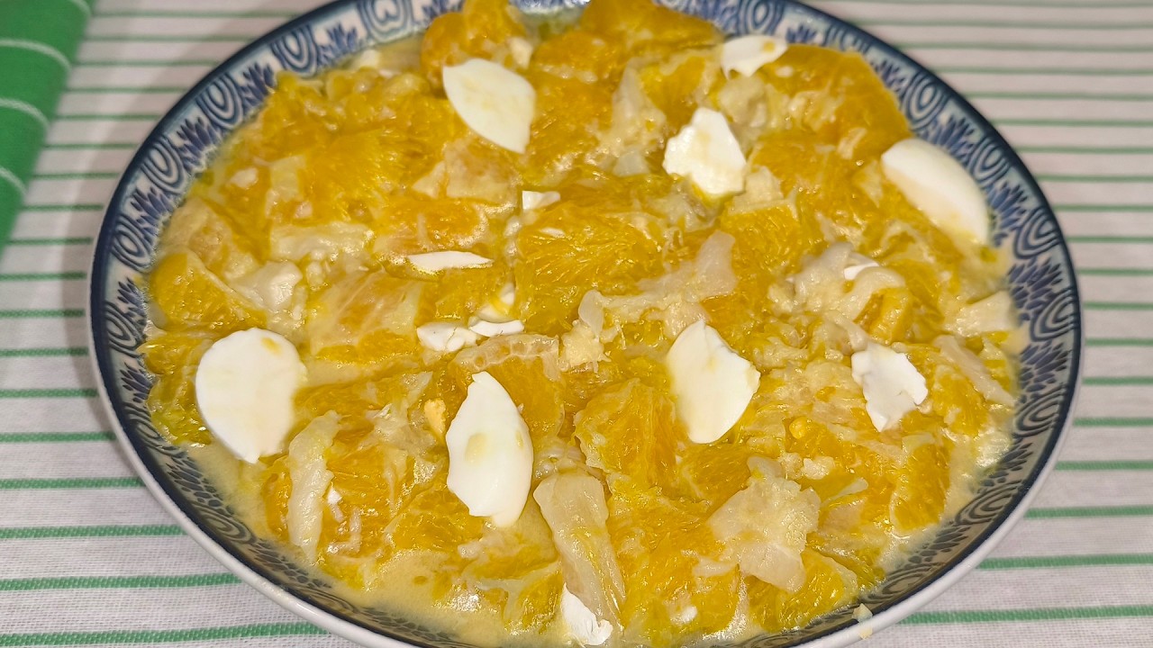 ENSALADA DE NARANJA Y BACALAO