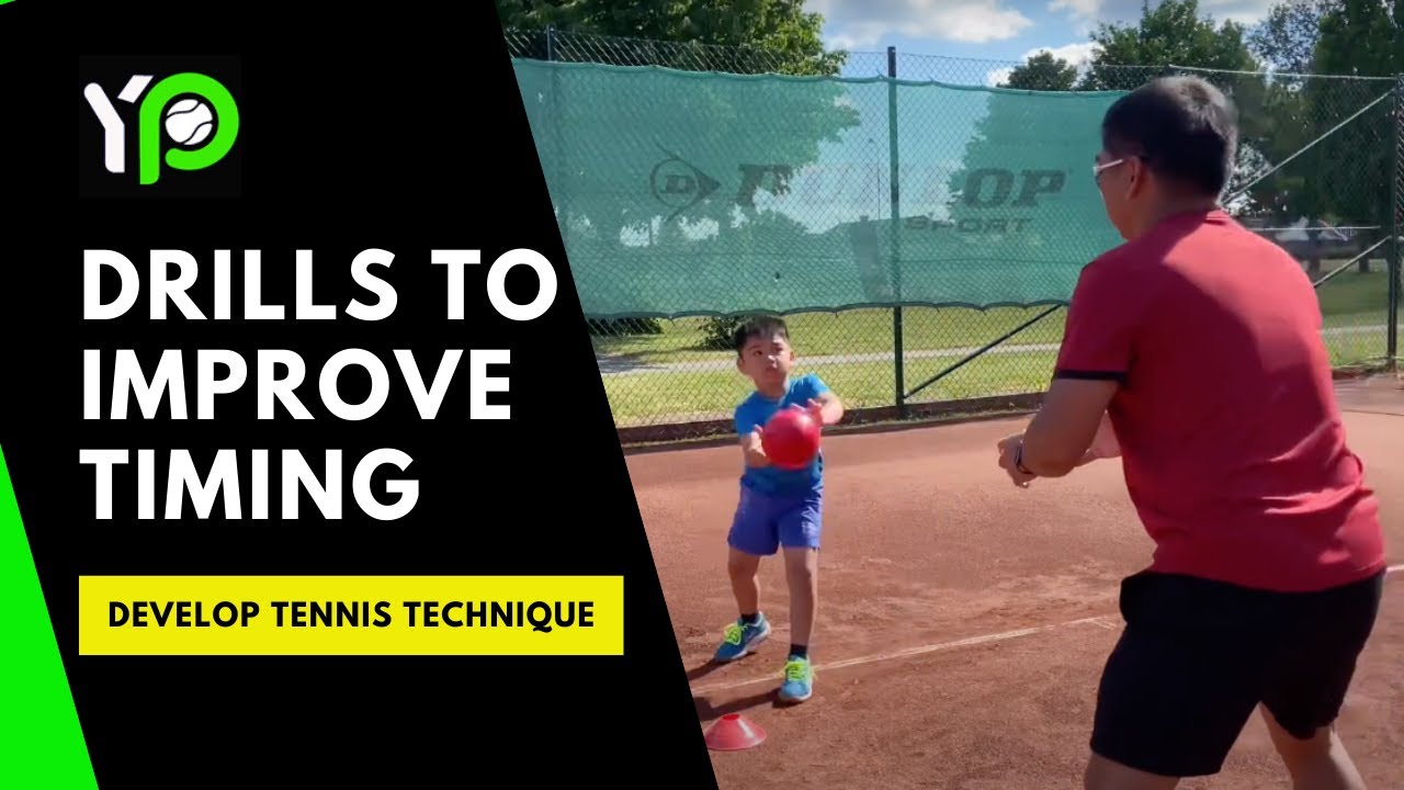 Drills to Improve Timing + Developing Tennis Technique by Coach Aik
