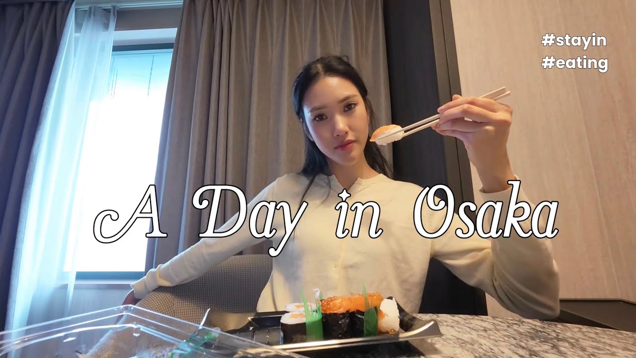 OSAKA except matcha & sushi, I couldn’t care less: Layover Vlog