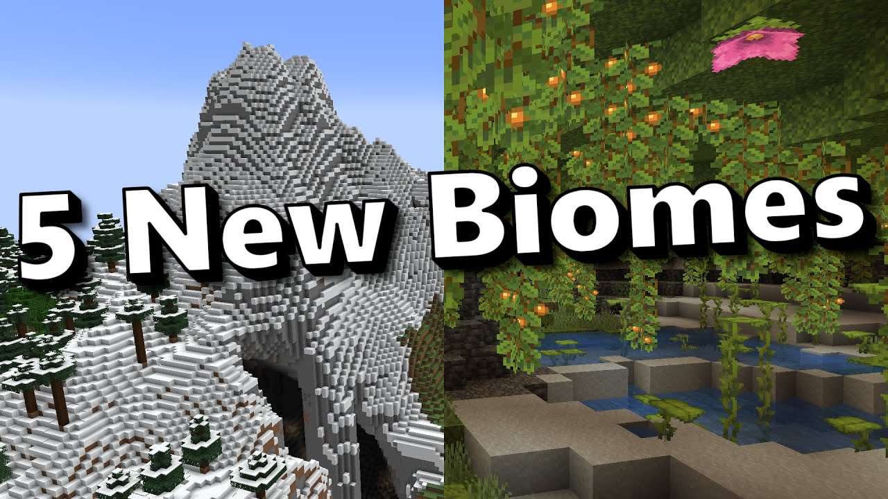 Top 5 New Biomes added to Minecraft 1.18