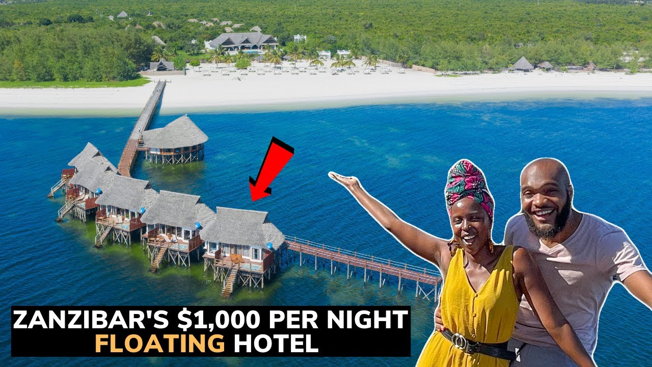We Stayed at THE MOST EXPENSIVE Hotel in Zanzibar, Tanzania!