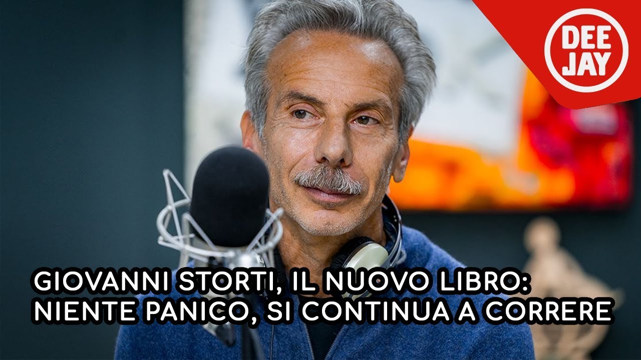 Giovanni Storti parla del suo nuovo libro "Niente panico, si continua a correre"