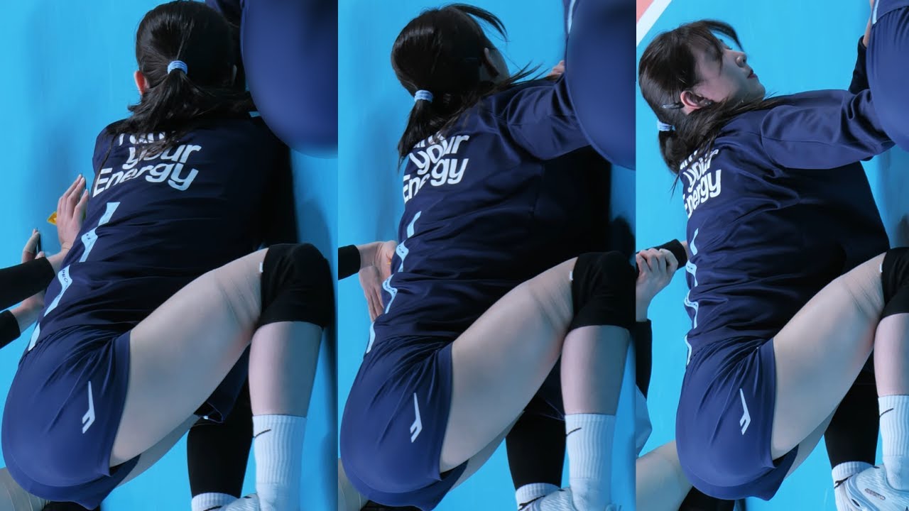 강소휘 선수 230127 직캠1 스트레칭 여자배구 GS칼텍스 (Kang Sohwi Player 230127 fancam1 stretching GScaltex)