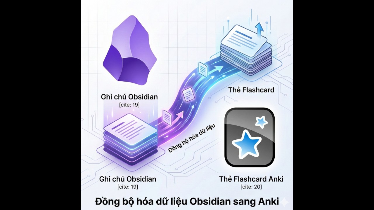 Obsidian x Anki Hướng dẫn tạo thẻ ôn tập học Y trên Anki từ Obsidian