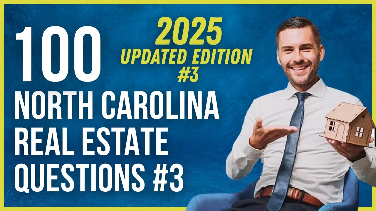North Carolina Real Estate Exam 3 2025 (100 Questions with Explained Answers)