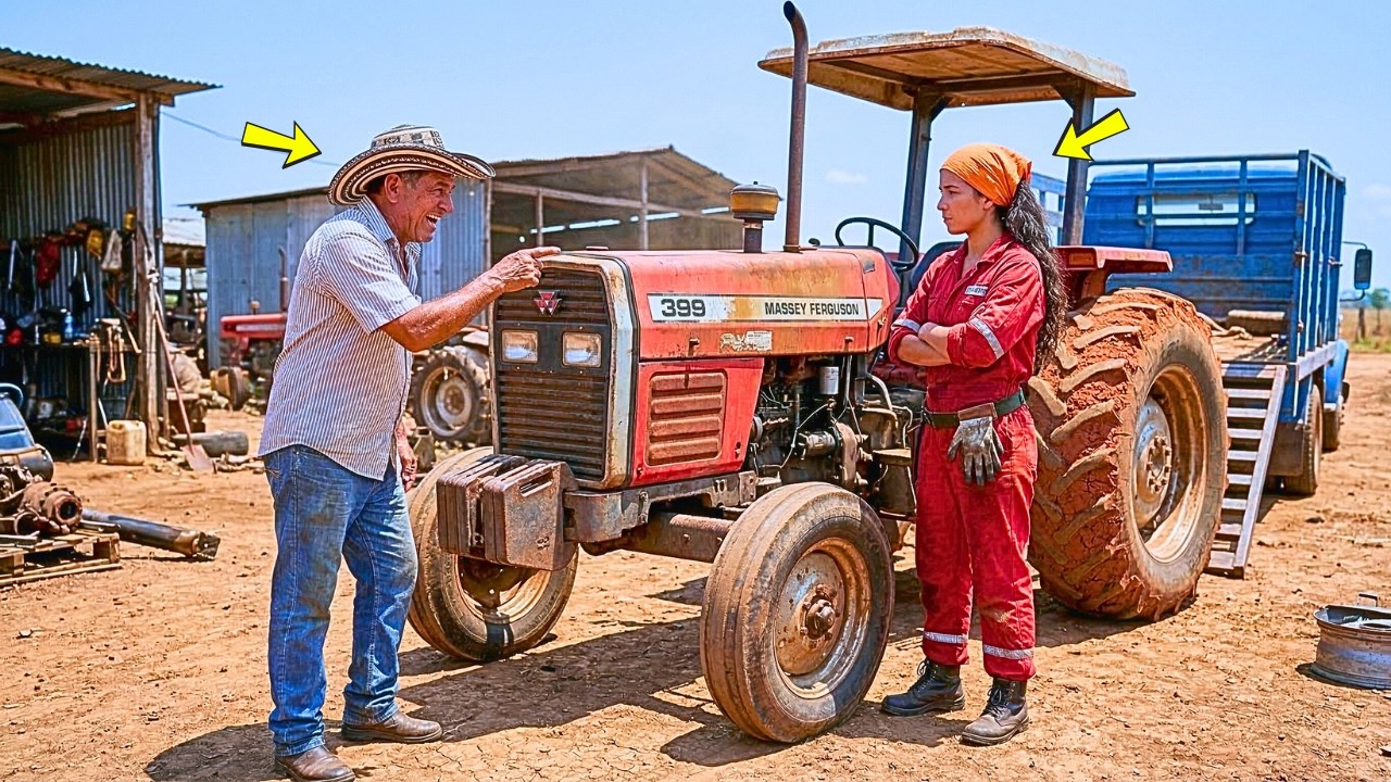 “¡ESE TRACTOR YA NO SIRVE, LLÉVATELO SI QUIERES!” DIJO EL DUEÑO DEL RANCHO SIN SABER LO QUE PASARÍA