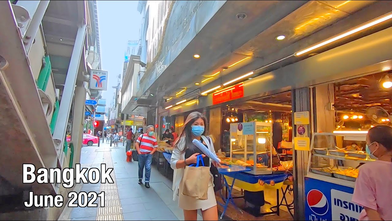 Walking in BANGKOK - Sukhumvit Road - Bangkok 2021