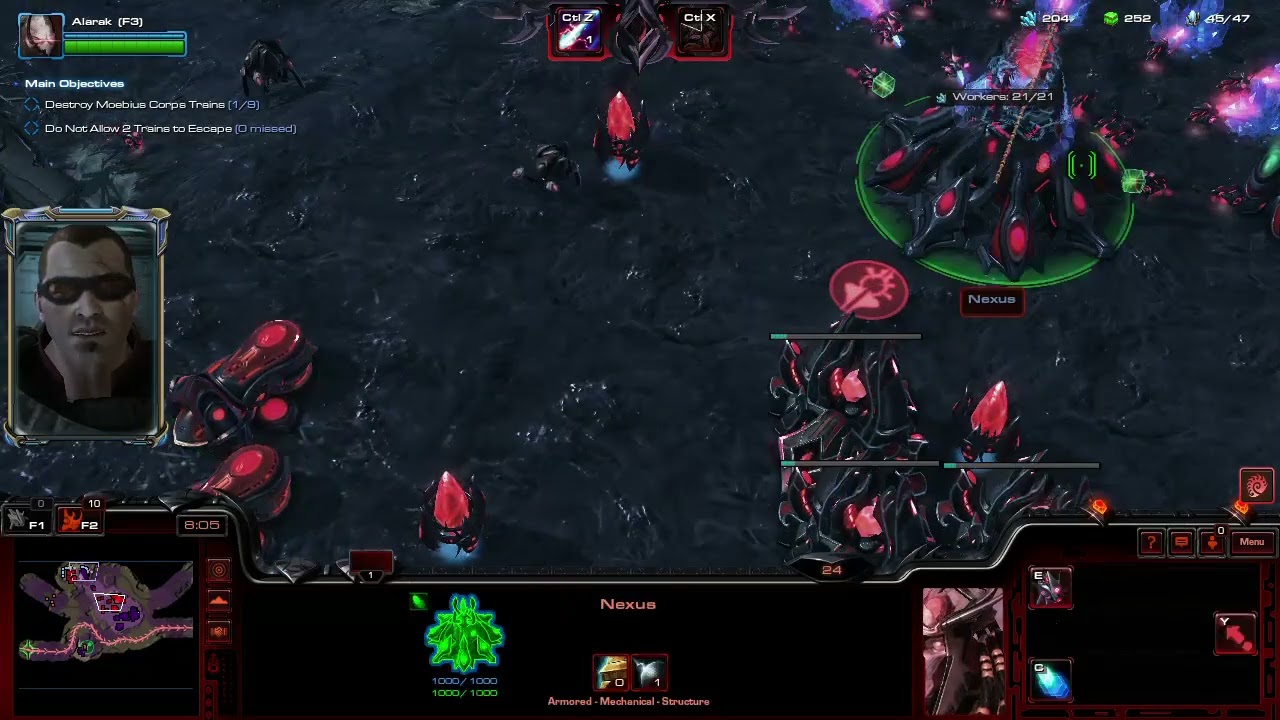 StarCraft II co-op mission