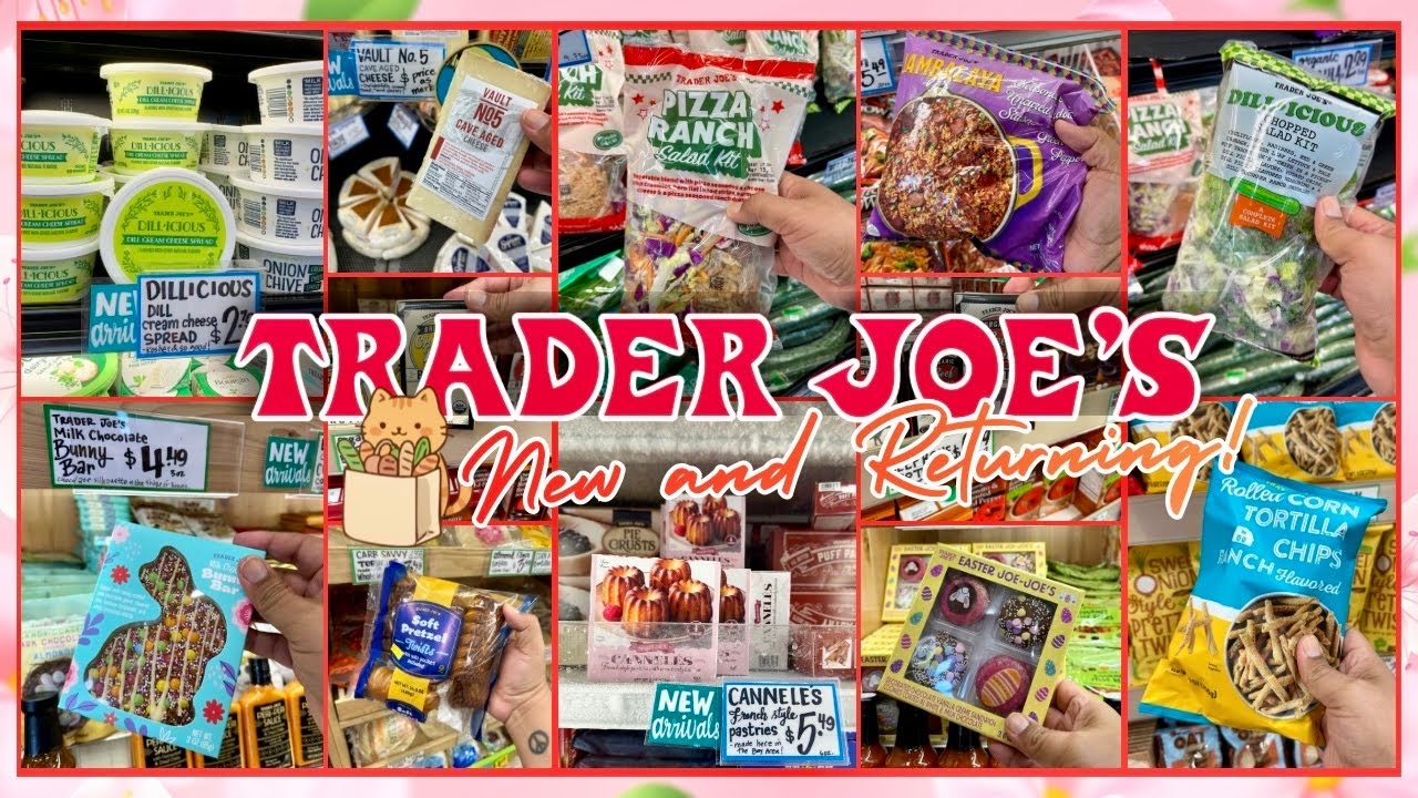 Новинки и товары, которые обязательно нужно купить в Trader Joe's ✨💚 #новоевидео #traderjoes #пок...