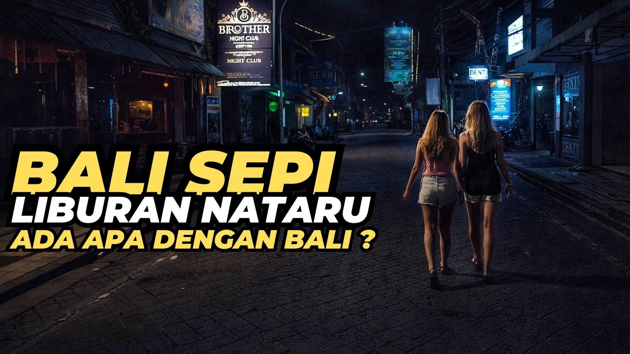 Situasi Jalan Legian Bali & Pantai Kuta Terkini Menjelang Liburan Natal dan Tahun Baru Desember 2025