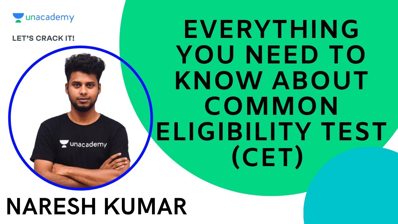 Everything You Need to Know about Common Eligibility Test (CET) | In Tamil | Naresh Kumar