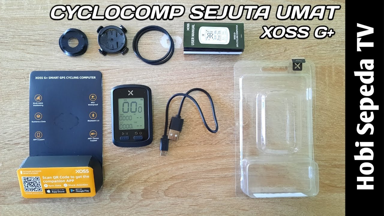 Unboxing dan Review Cyclocomp GPS Termurah Xoss G+