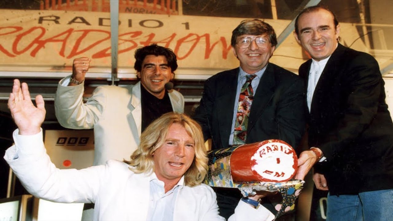 Status Quo's Rick Parfitt & Francis Rossi Blackpool Illuminations Switch On 1993