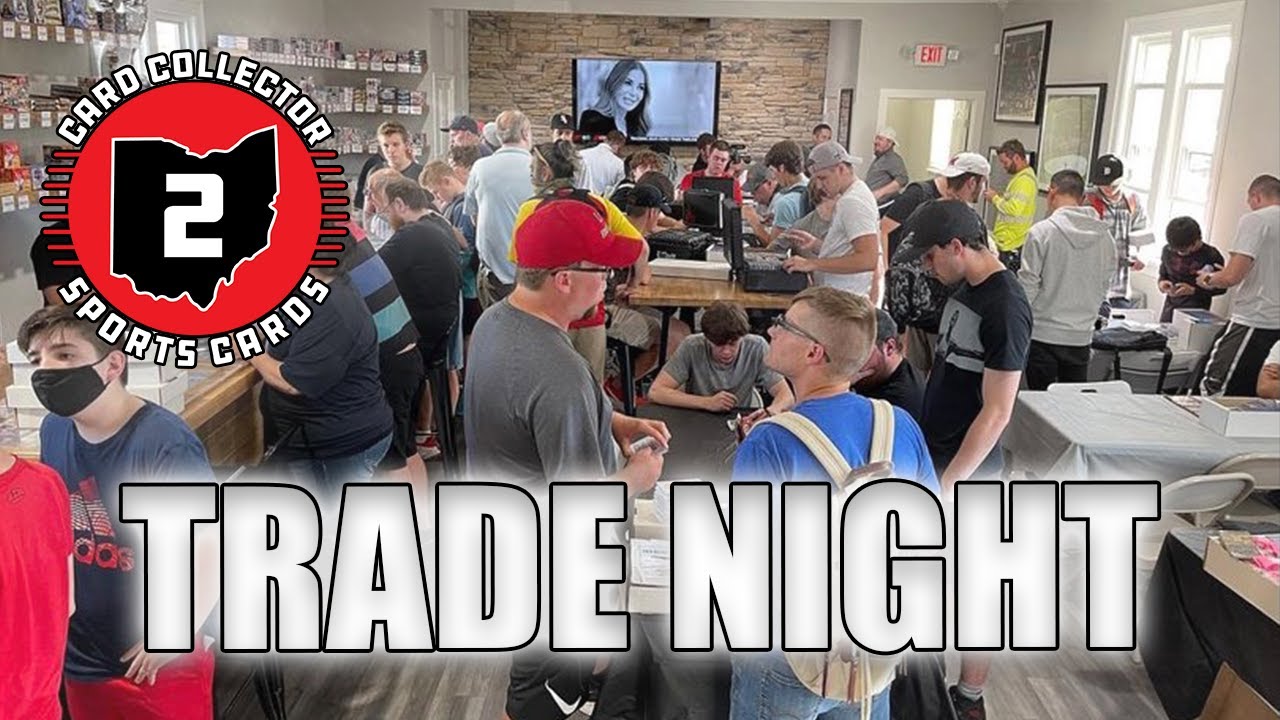THE FIRST TRADENIGHT AT OUR NEW CARD SHOP 🔥